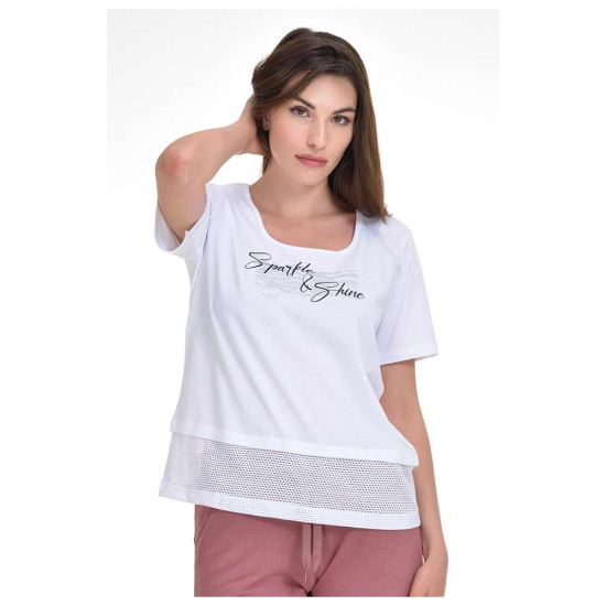 Target Γυναικεία κοντομάνικη μπλούζα Single Jersey & Mesh "Sparkle" Target Γυναικεία κοντομάνικη μπλούζα Single Jersey & Mesh "Sparkle"